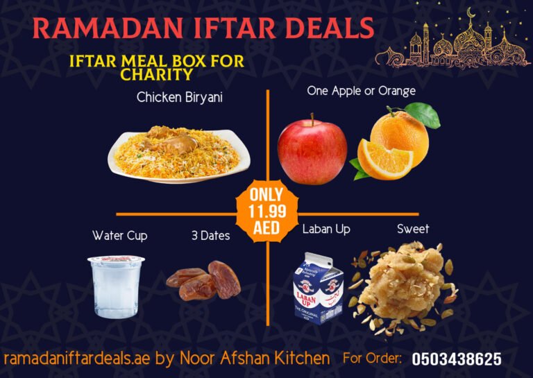 Iftar Meal Box for Charity